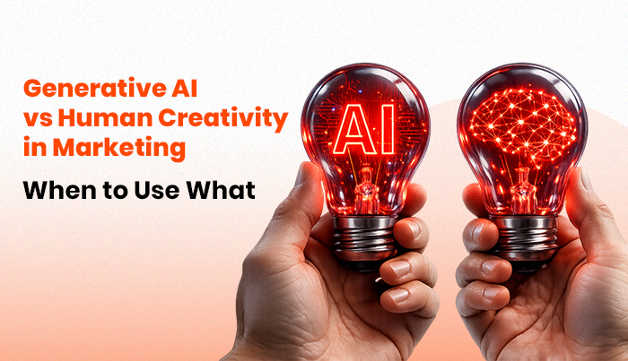 Generative AI vs Human Creativity in Marketing: When to Use What - DT7.Agency Blog