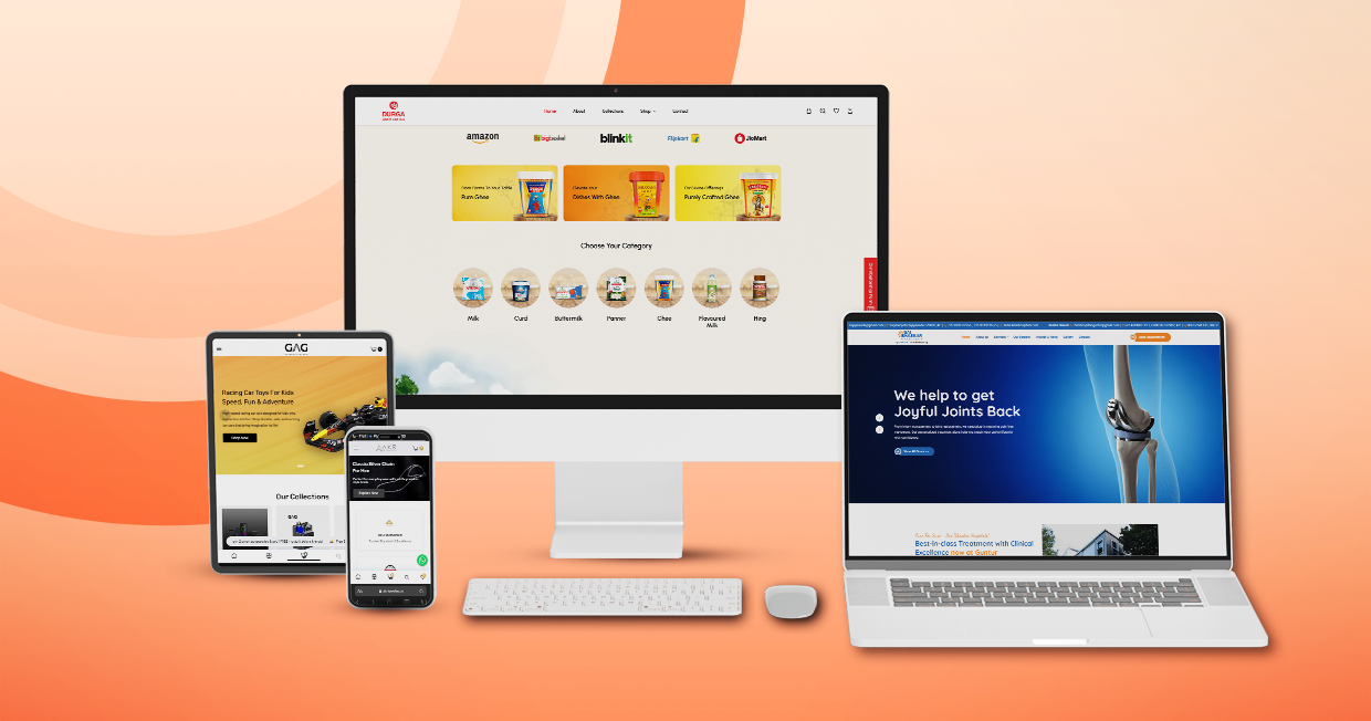 Web Design and UX/UI Development Services in Hyderabad by DT7 Agency